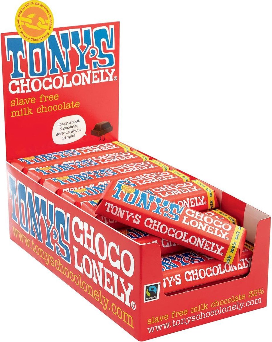 Tony's chocolonely chocolade