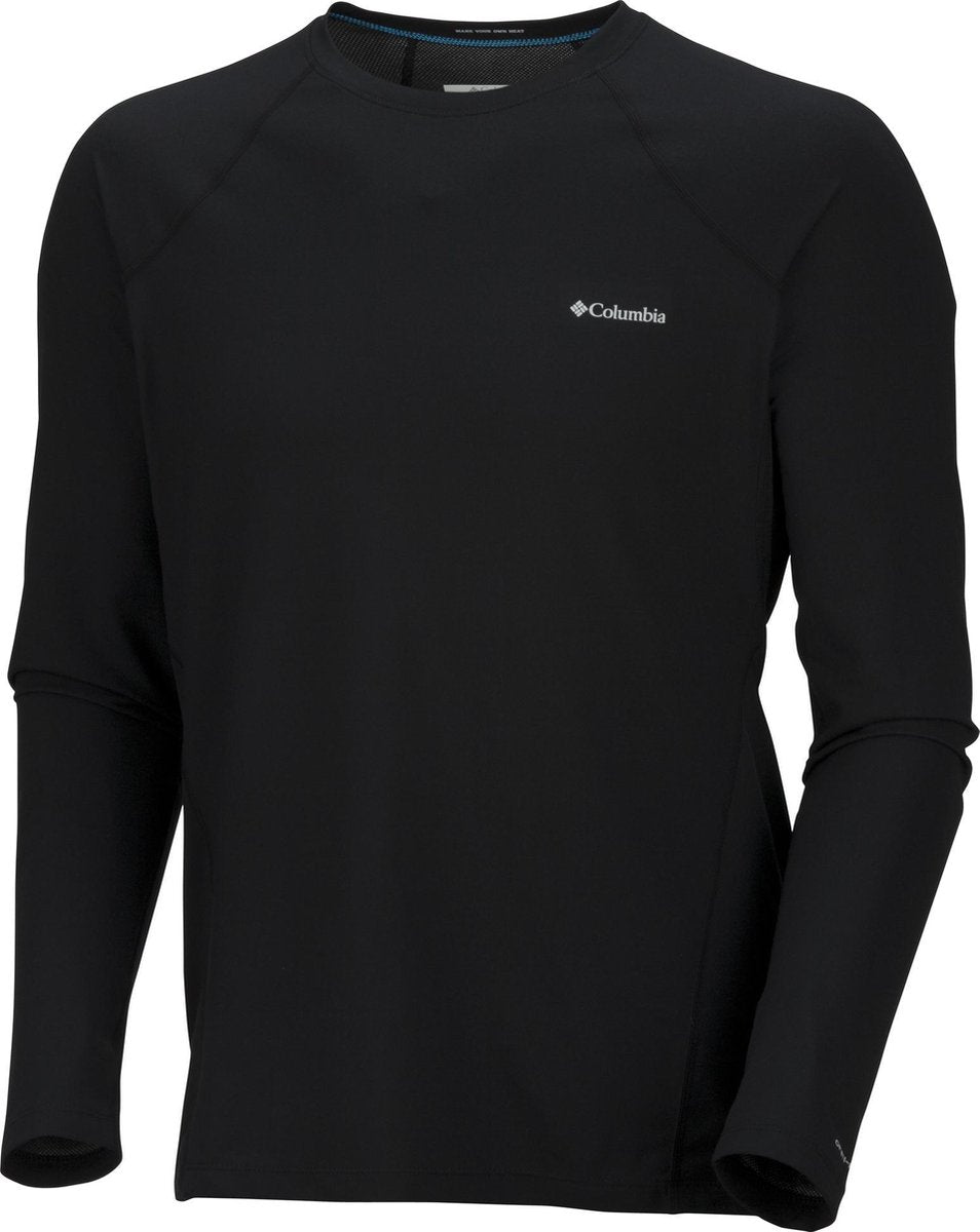 Columbia Baselayer Midweight - heren - thermoshirt - zwart