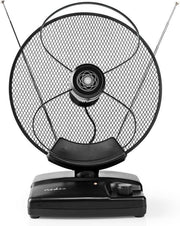 Binnenantenne | Actief | FM / UHF / VHF | Ontvangstbereik: 0-25 km | LTE800 | Versterking: 36 dB | Versterkingsregelaar | ABS | Zwart