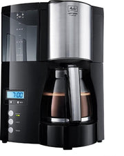 Melitta 6613648 Optima Timer Koffiezetapparaat Zwart/RVS