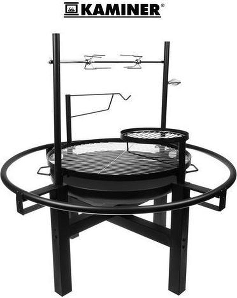 5-in-1 Tuingrill met Draaispit - BBQ Draaispit - Multi Barbecue Draaispit - BBQ 5 in 1 - BBQ