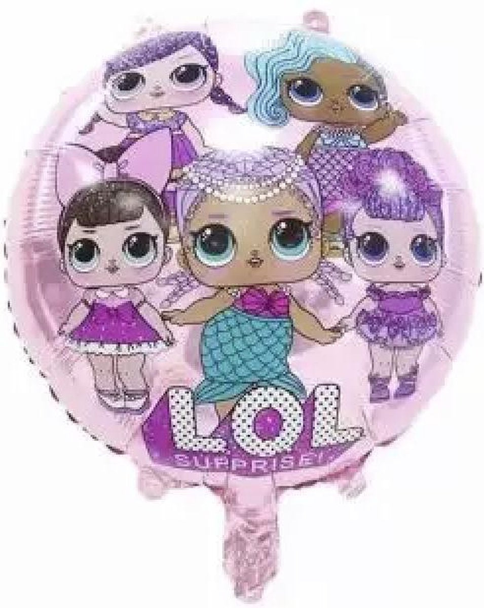 L.O.L Folie Ballon 18 inch (Roze)