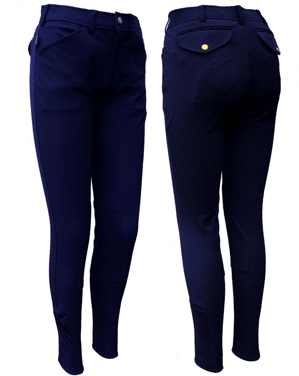 Rijbroek NedHorse Nick lage band FS heren - D.blauw