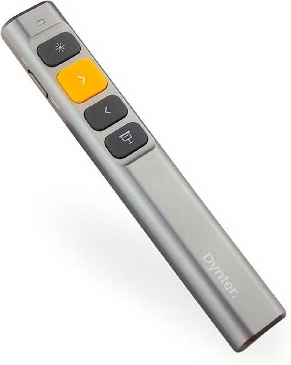 Dynter. Presentatie Presenter via USB - Draadloze afstandsbediening met laser