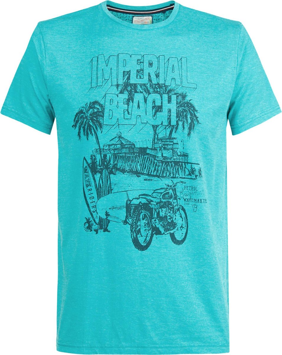 Petrol M-2010-TSR708 - T shirts voor Mannen - Maat M