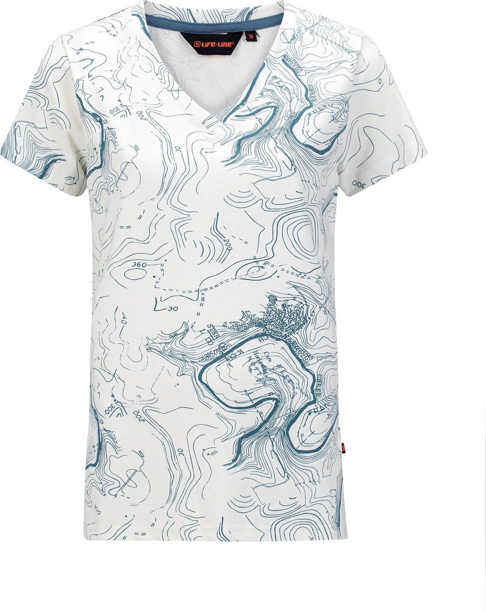 Life-Line Chardy T-Shirt - Dames Outdoor Shirt -  Stretch Wandelshirt
