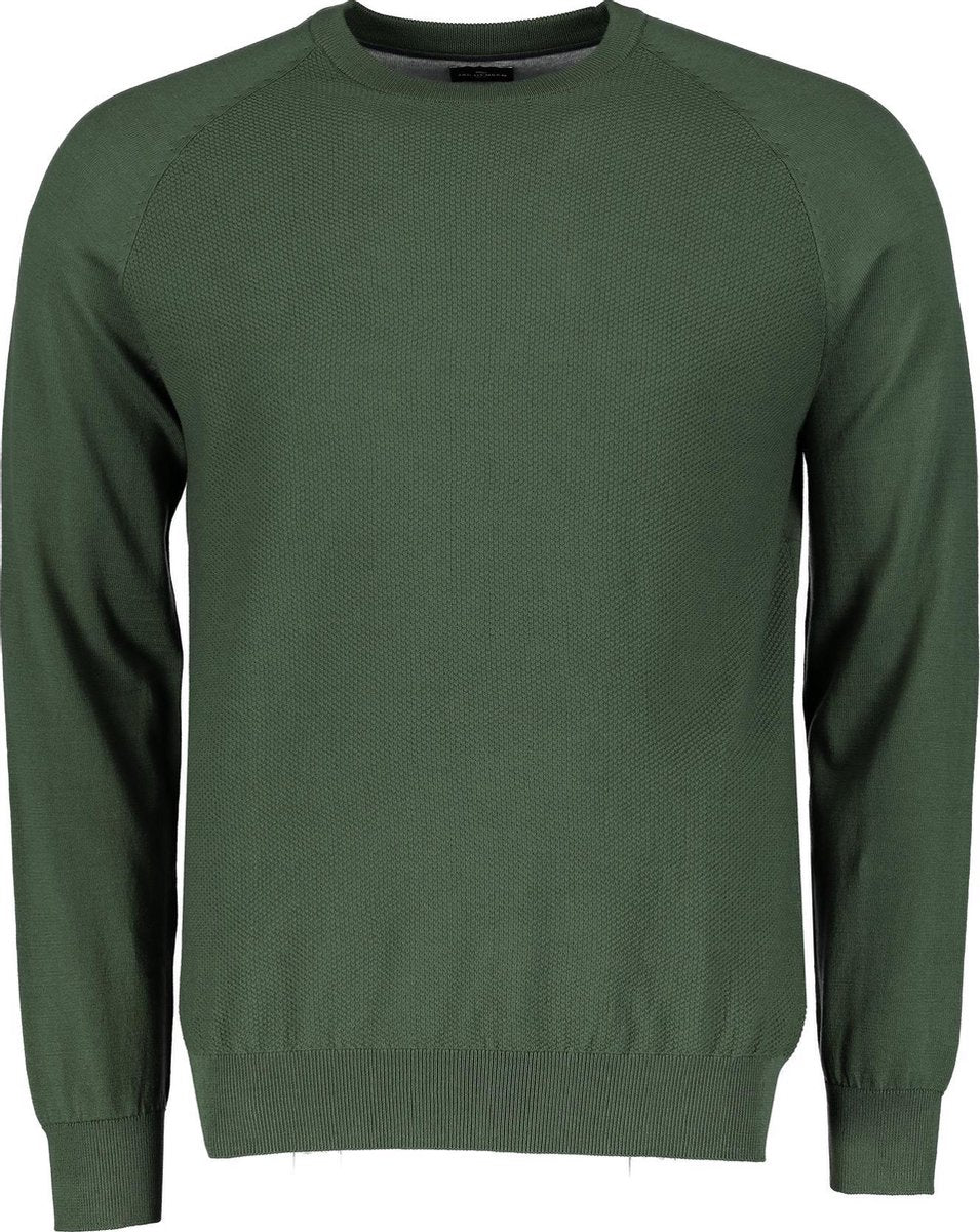 Jac Hensen Pullover - Modern Fit - Groen - 5XL Grote Maten