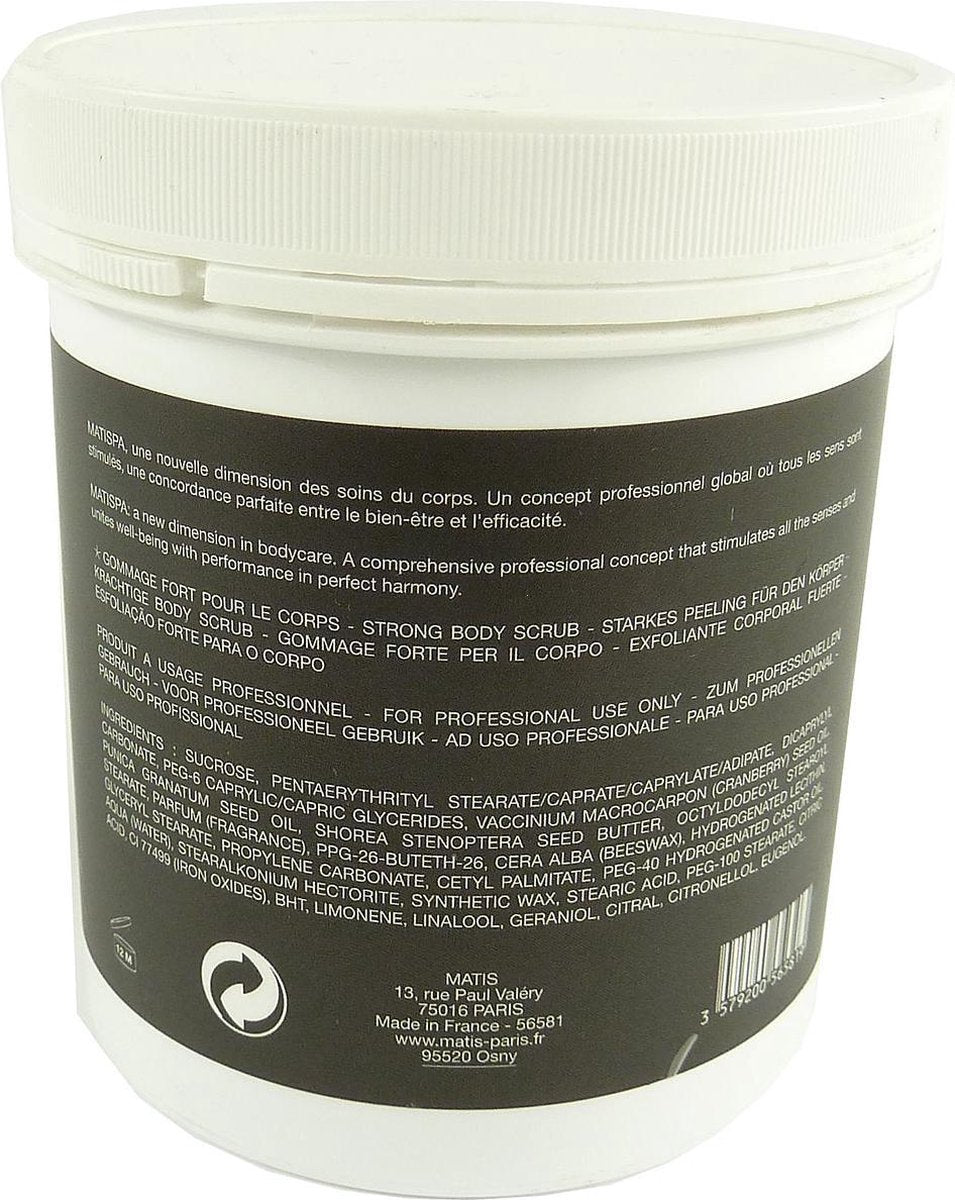Matis Matispa 3 gommage pour le corps Body Scrub Body Cleansing Scrub 500g