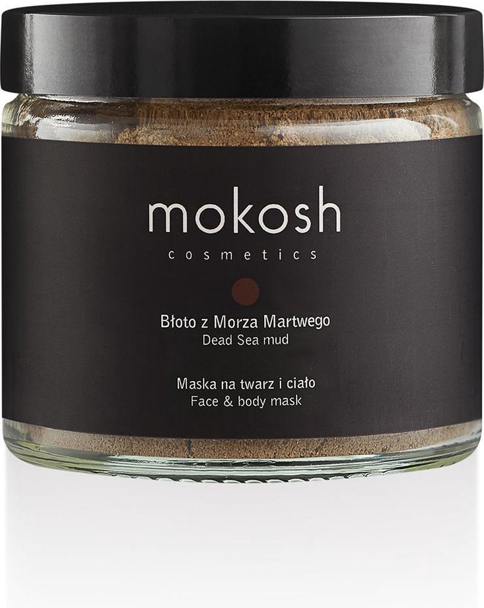 Mokosh | Natuurlijke Gezichtsmasker | Lichaamsmasker | Dode Zee Modder | Modderpoeder | Veganistisch | Hydraterend | Alle Huidtypes  | 250 ml