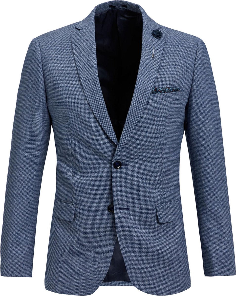 WE Fashion Heren slim fit blazer