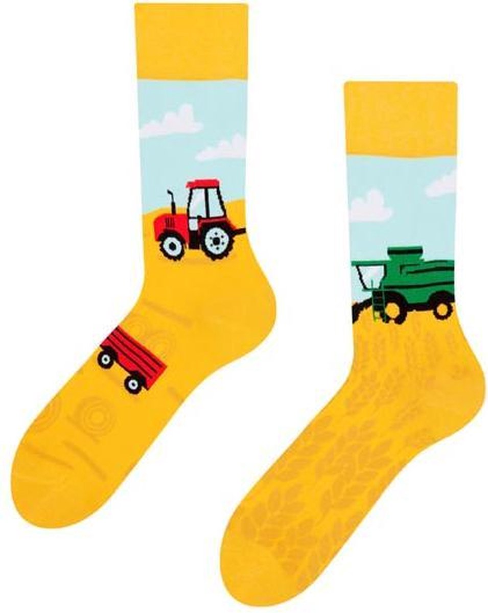 Good Mood Sokken - Tractor - Unisex Maat 43-46