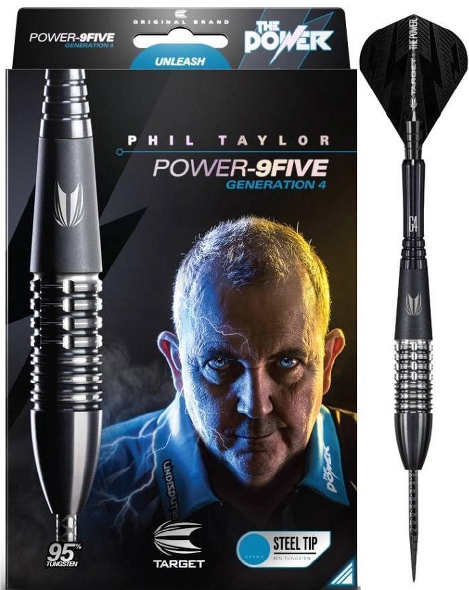 Phil Taylor Power 9FIVE Gen 4 95% - 22 Gram