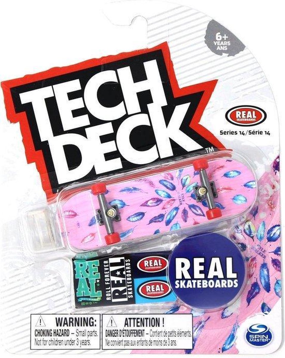 Tech Deck Real Walker Wild Feathers Fingerboard ultra rare tech deck