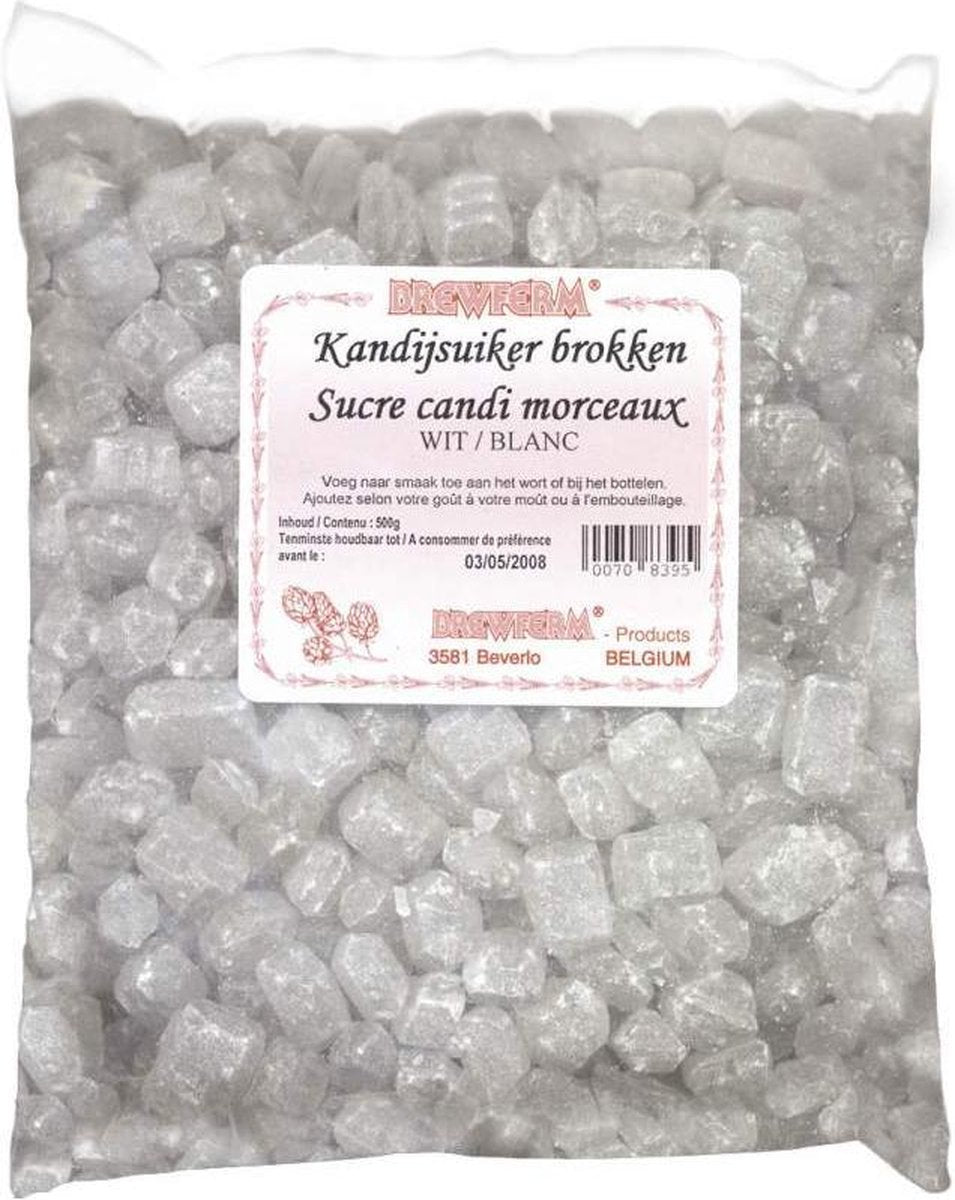 Witte Kandijsuiker - brokken - voordeelverpakking - 25 kg