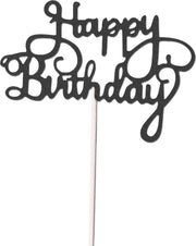 -taart topper - taarttopper -cake topper -happy birthday topper - glitter taart topper -taarttopper- Gelukkige Verjaardag Cake Topper- Bling Sparkle Decoratie Teken Gelukkige -Verjaardag Cake Topper- Meisje Verjaardag Dessert Decor