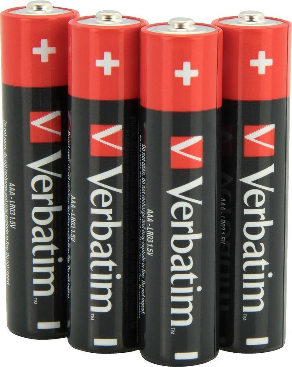 Verbatim Alkaline batterij AAA 8x(#49502)
