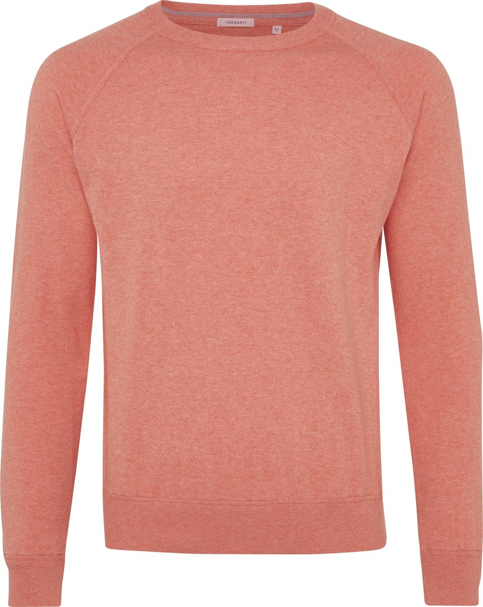 Tresanti Heren Pullover Ronde Hals Rood Regular Fit - 3XL