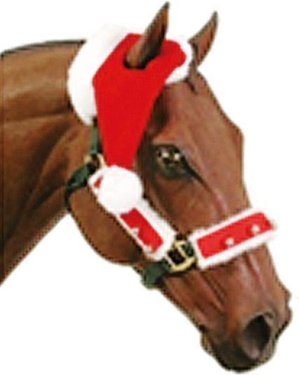 S2g Paardenhoed Santa Katoen Rood/wit