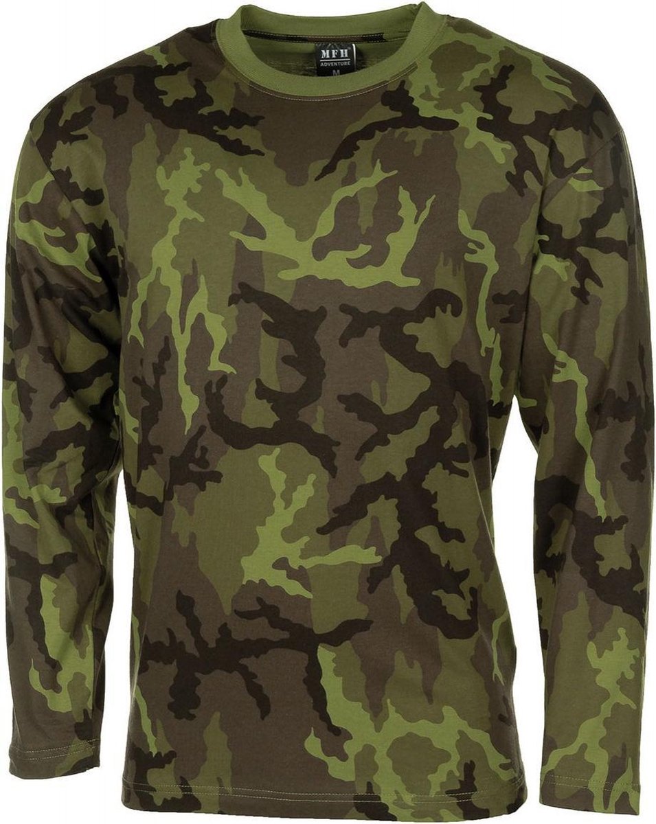 MFH - US shirt  -  Lange mouwen  -  M 95 CZ camo  -  170 g/m² - MAAT L