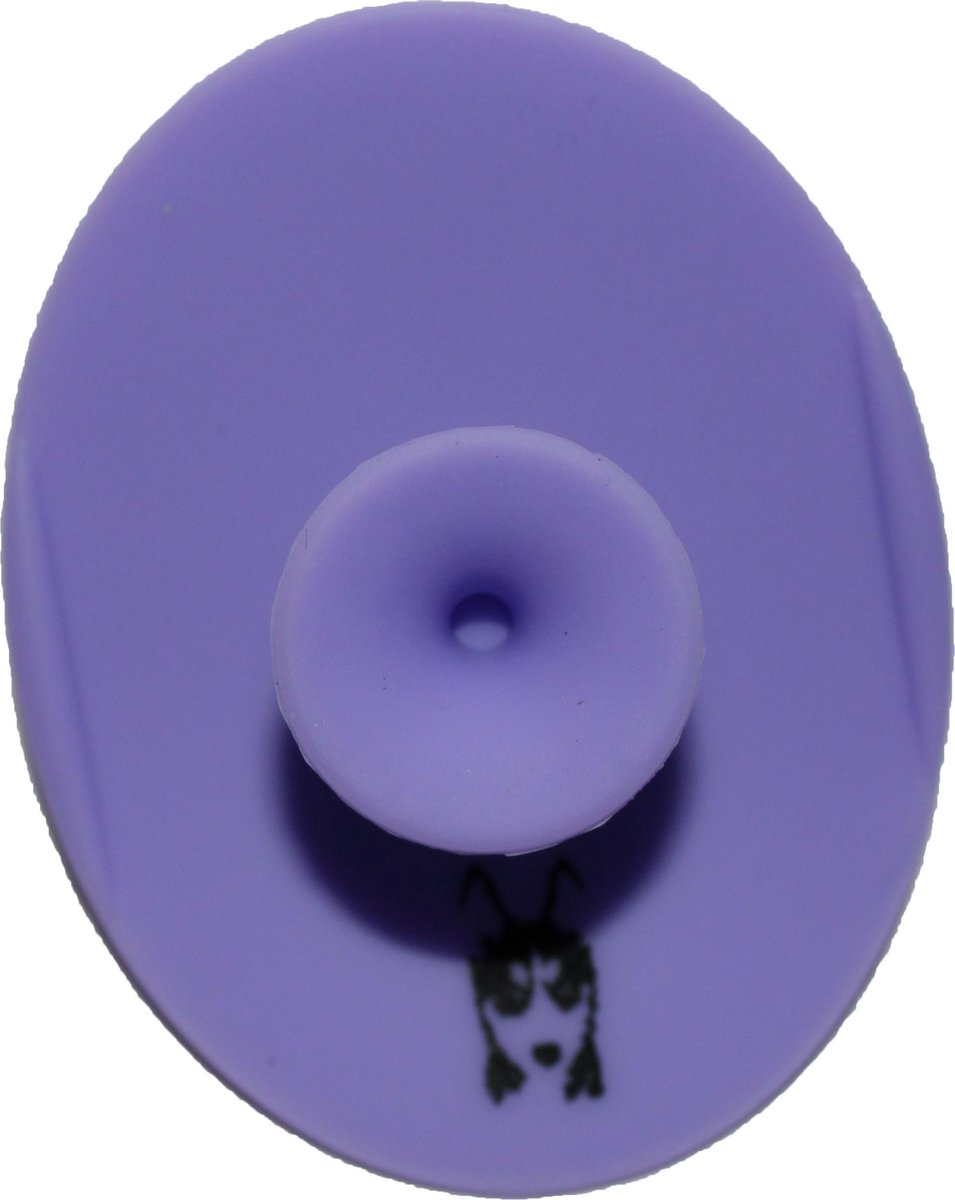 2 stuks- Storm-Trade - gezichtsreiniging - peeling pad - cleanser pad - gezichtsborstel - paars