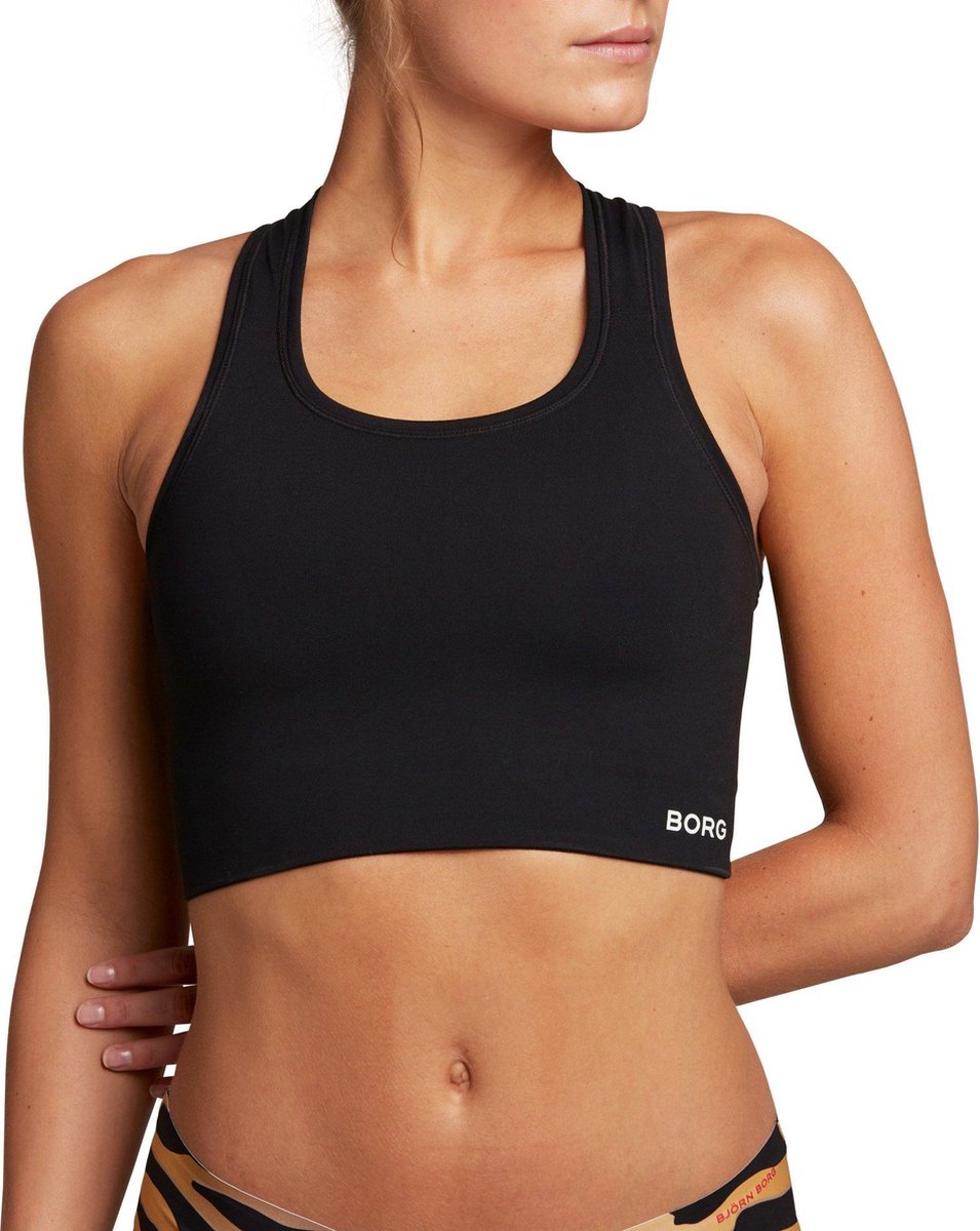 Björn Borg Medium Top Shelby zwarte dames sporttop maat 40