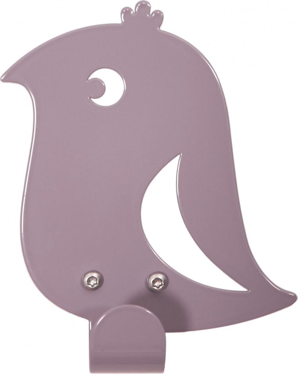 Roommate Muurhaak Papegaai 15cm Violet