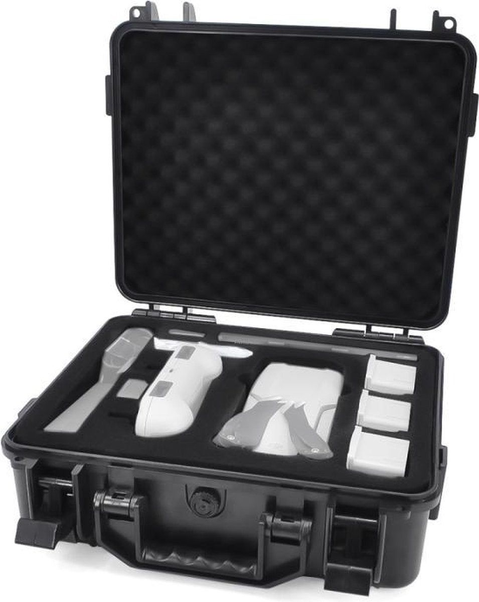 STARTRC metselwerktextuur ABS verzegelde waterdichte doos voor DJI Mavic Air 2 (zwart)