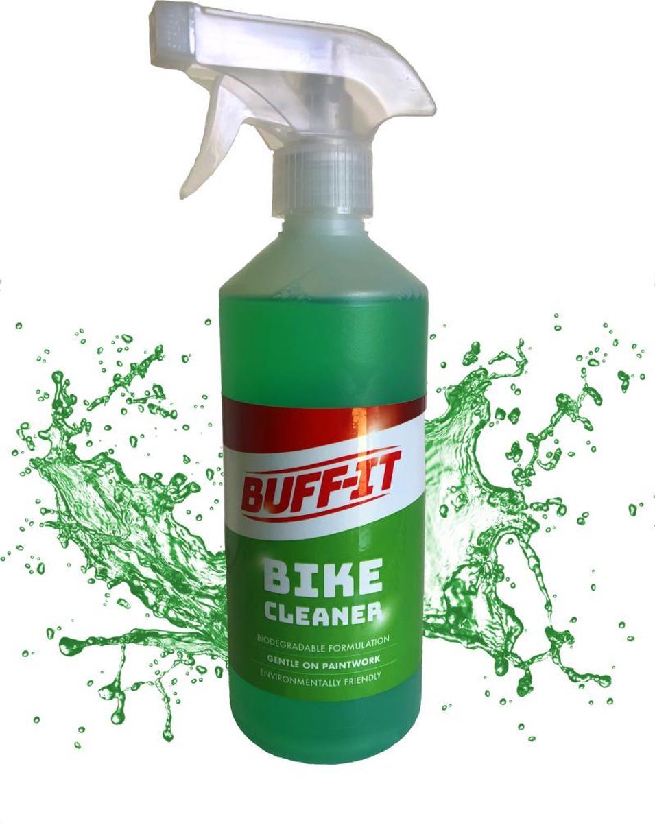 BUFF-IT - Bike Cleaner - Bike Wash - Fietsshampoo - Blinkende fiets - Diepe glans - Diepe reiniging - 500ml