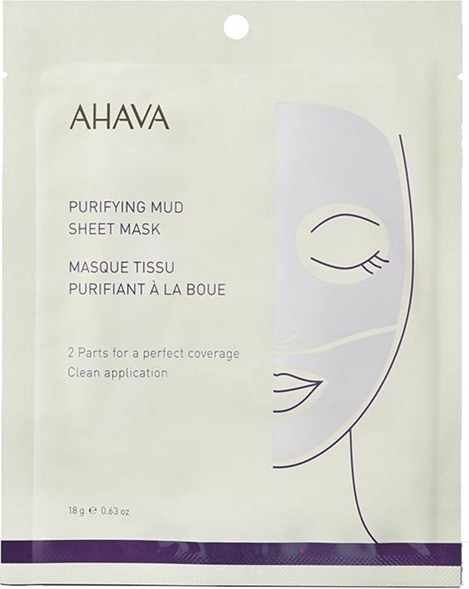 AHAVA Purifying Mud Sheet Masker