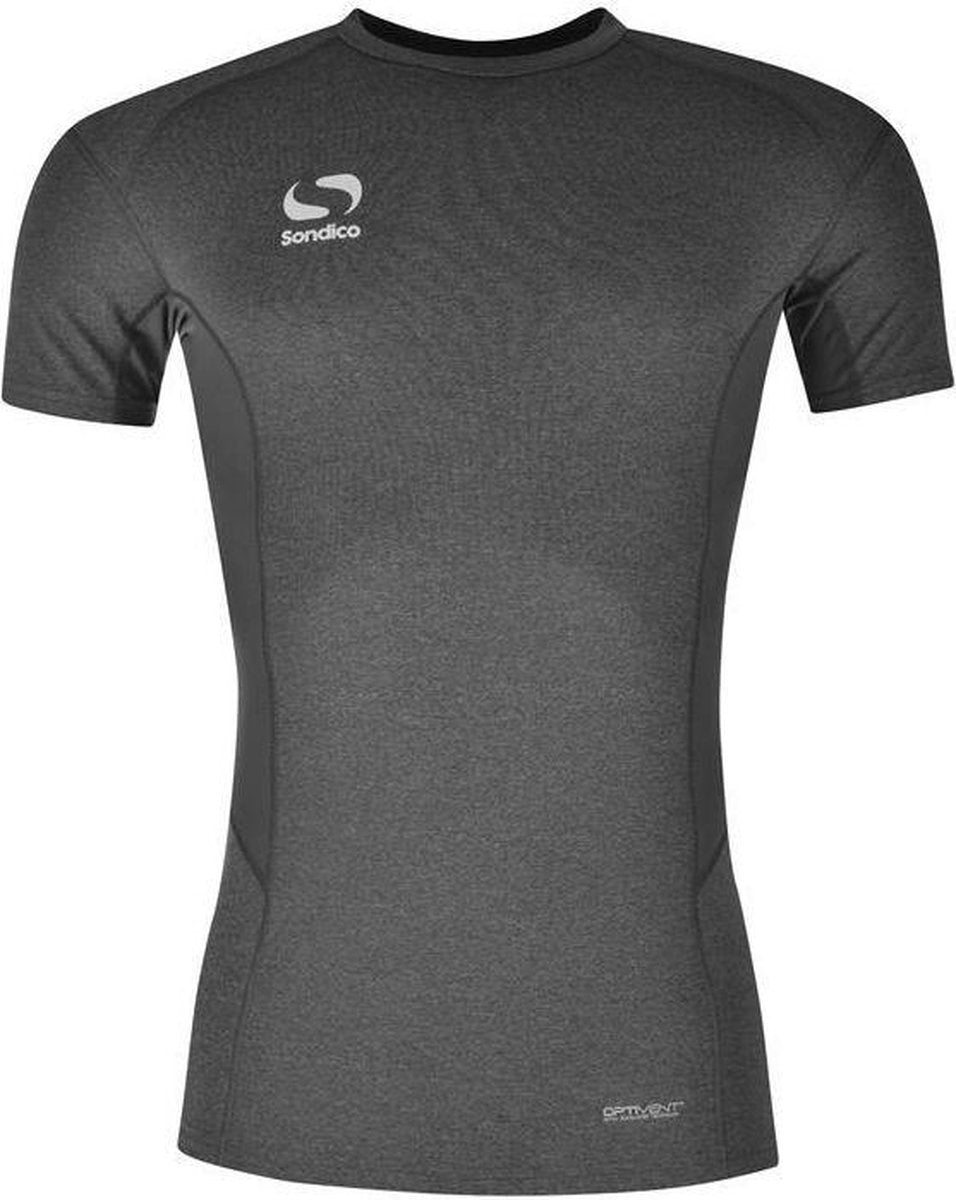 Sondico ondershirt korte mouw - Heren - Grey Marl - M