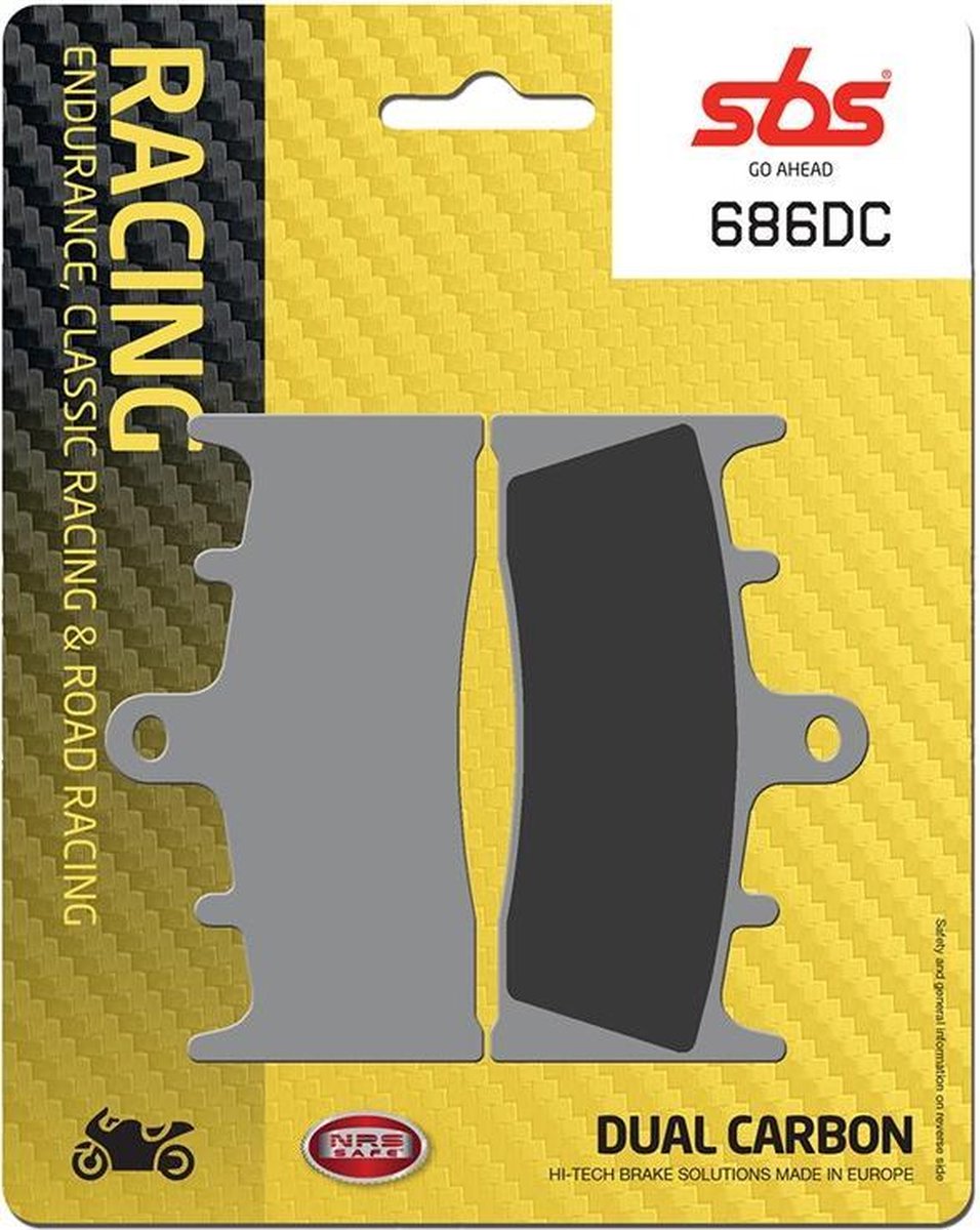 SBS 686DC Remblokken