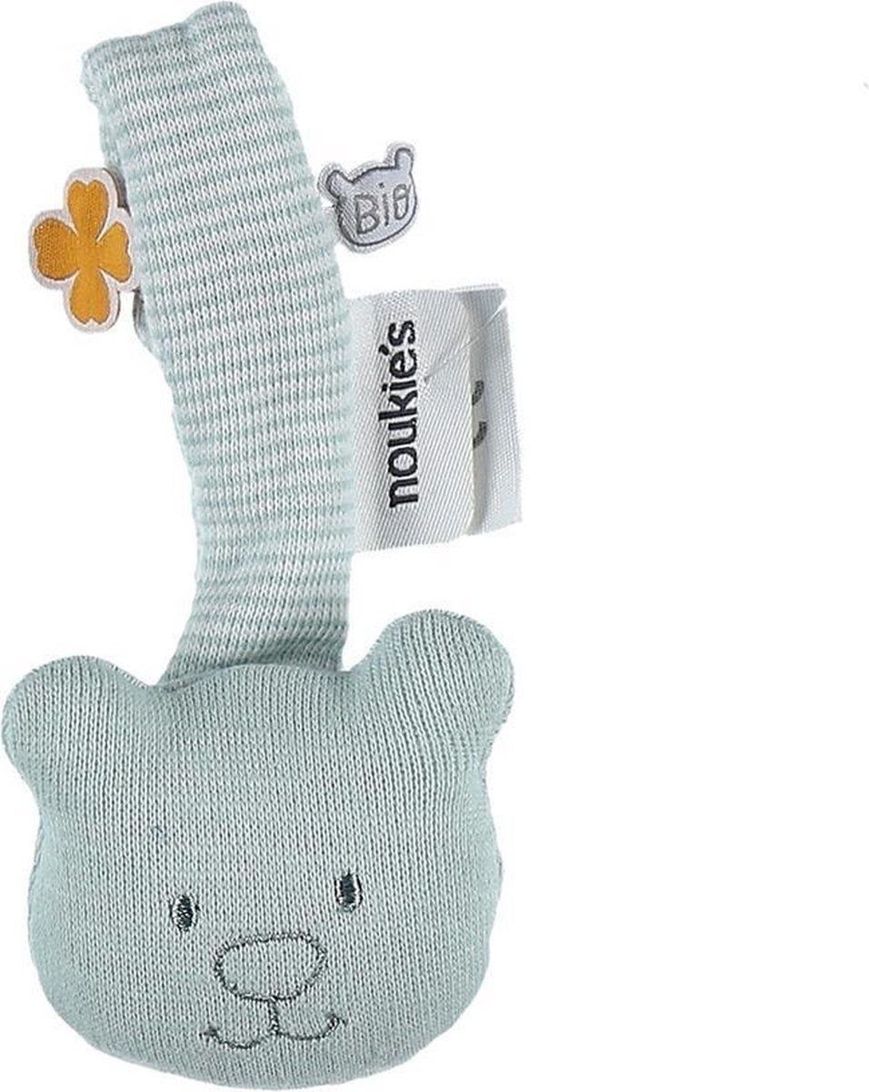 Dam Fopspeenketting Noukie's Nouky 20 Cm Bio-katoen Mintgroen