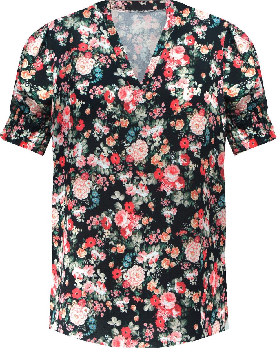 Roses Pofmouw Top Zwart