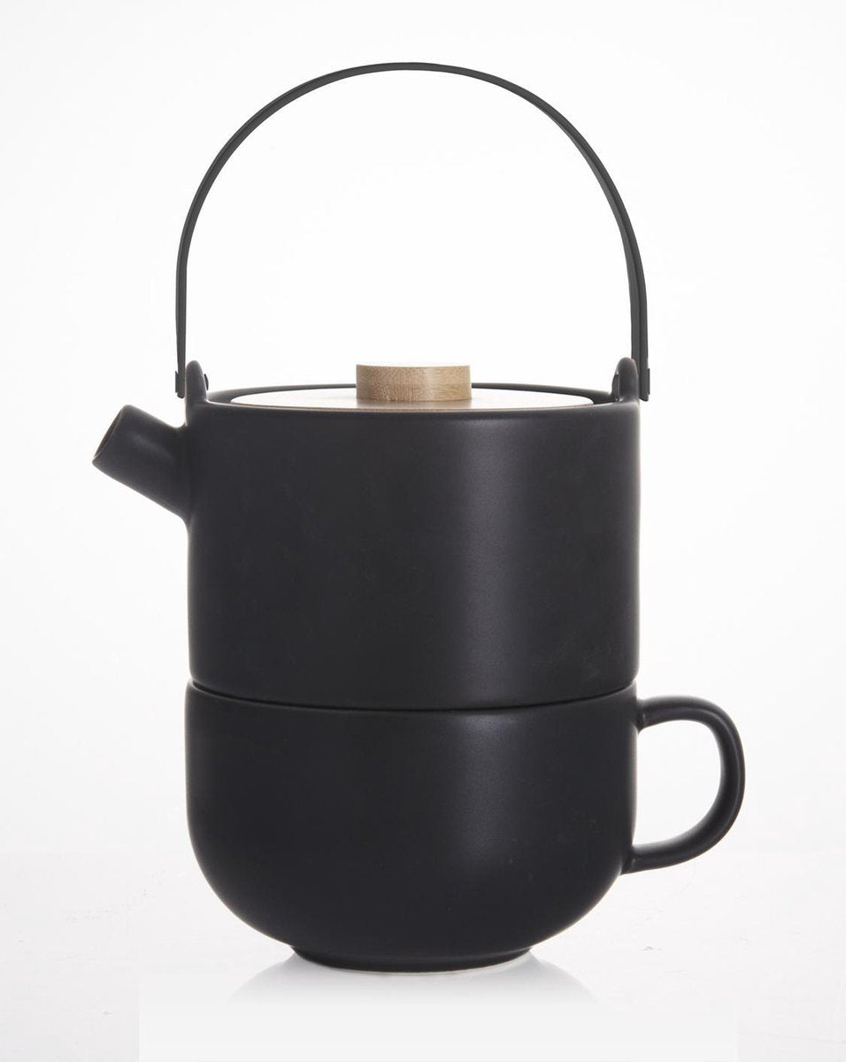 Tea for one Umea zwart 500ml