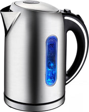 Waterkoker - Igia Kiny - 1.7 Liter - 2200 Watt - RVS - Zwart/Zilver