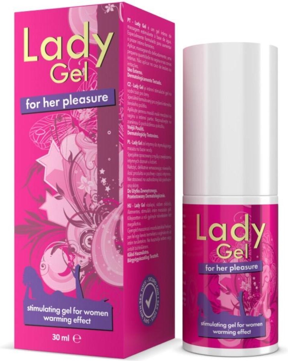 Lady Gel For Ger Pleasure Gel Stimulating Gel Warming Effect 30 Ml |