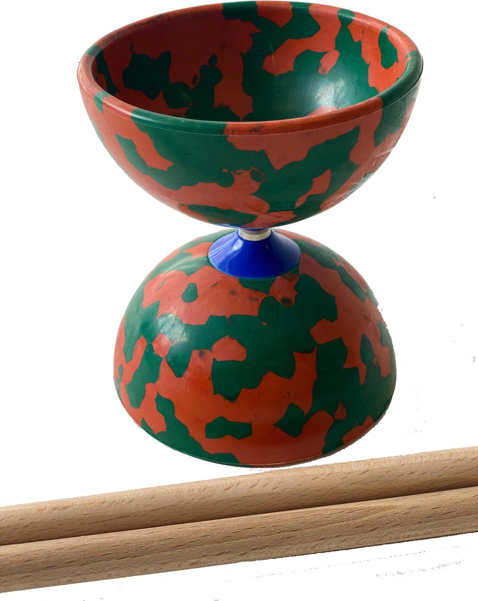 Diabolo Arlequino | Diabolo | Jongleren |Jongleer | Houten Stokjes