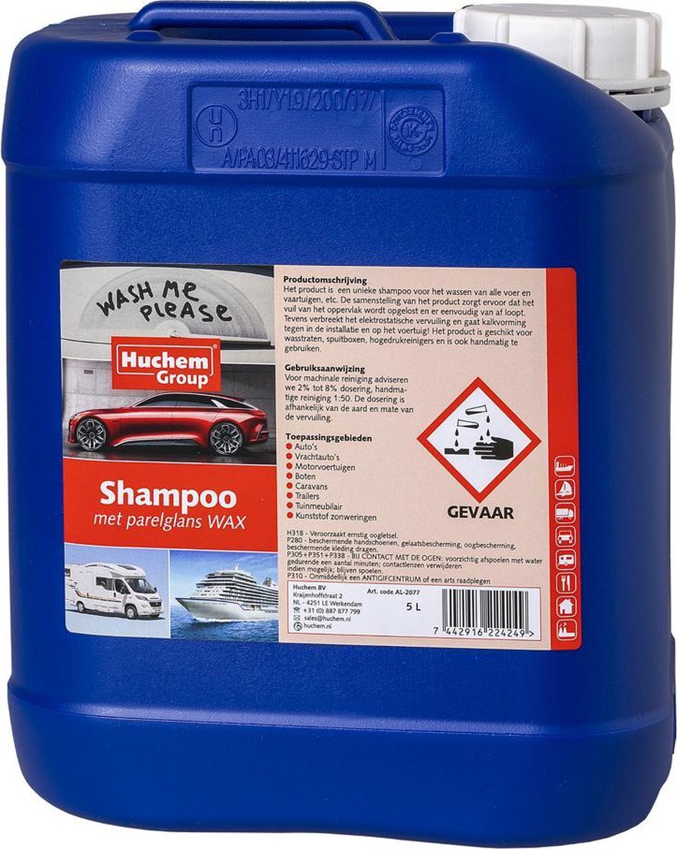 Shampoo met parelglans wax - Can 5L