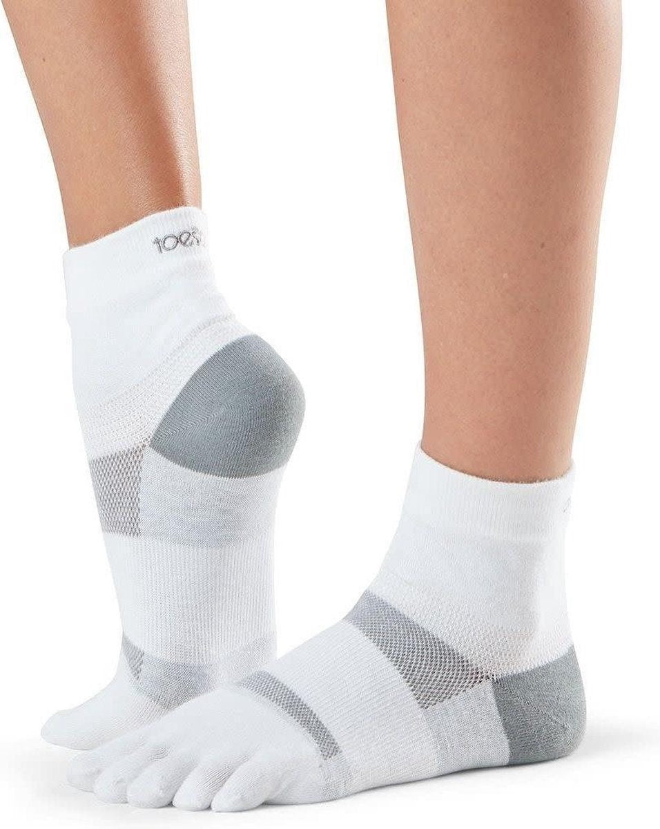 Toesox Sport Minnie enkelsok - Wit - 36-38