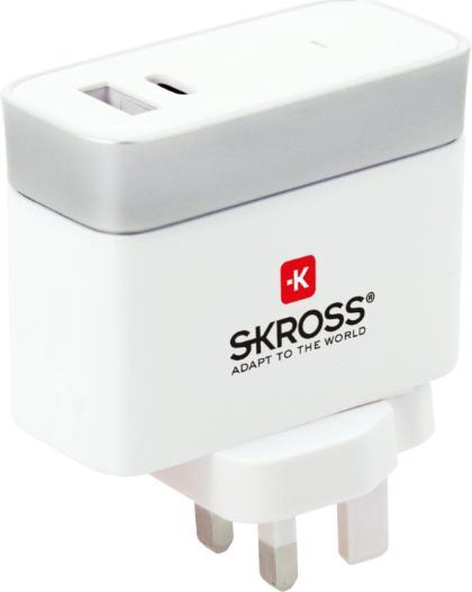 Skross - Verenigd Koninkrijk USB-lader - Type-C