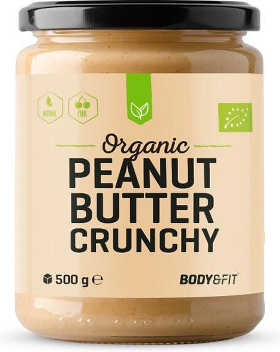 Body & Fit Biologische Pindapasta / Pindakaas - Crunchy