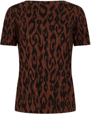 Tramontana T-shirt backwards Ikat Print - L