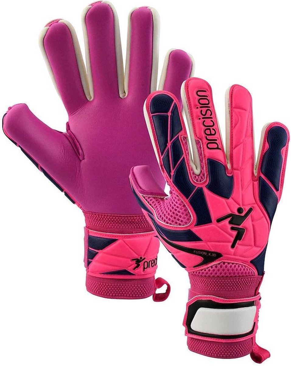 Precision Keepershandschoenen Womens Fusion_x.3d Roze/zwart Mt 7