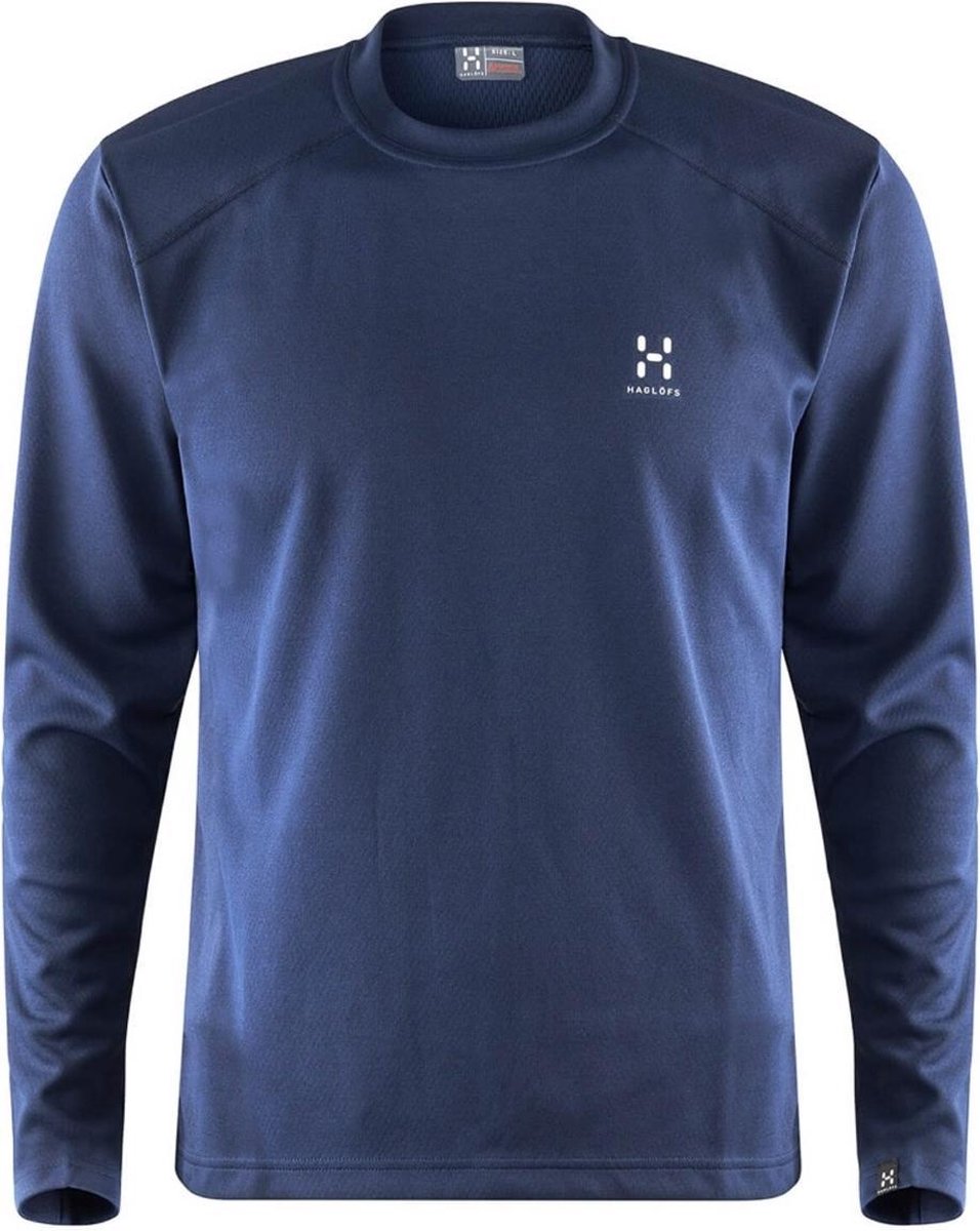Haglöfs - Return LS Tee Men - Blauw - Heren - maat  XS