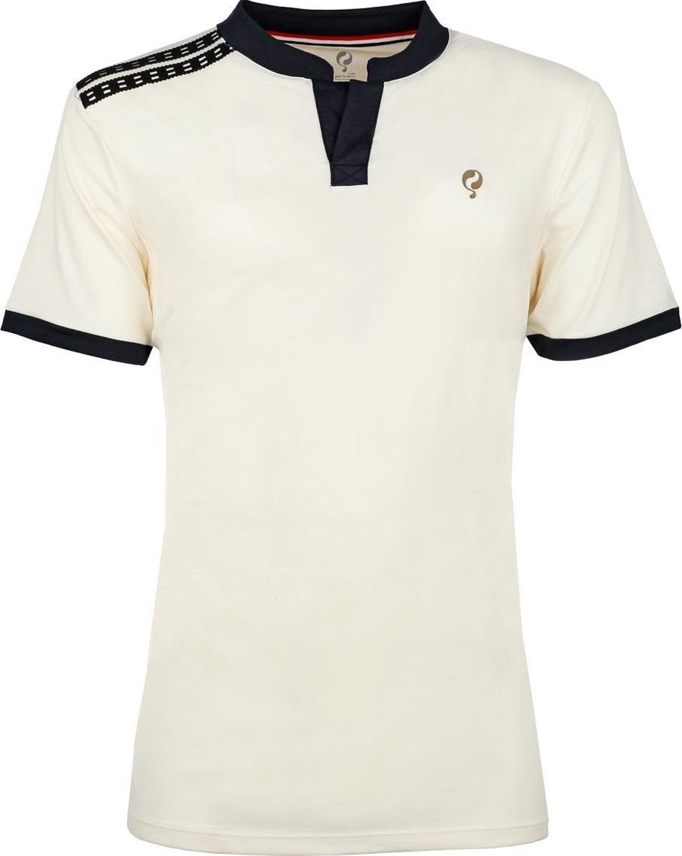 Heren Q Club polo  -  snow white