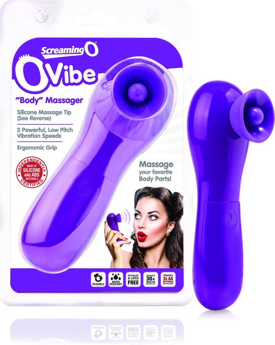 The Screaming O Ovibe Massager - Paars