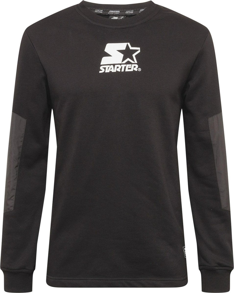 Starter Sweater/trui -XL- Panel Zwart