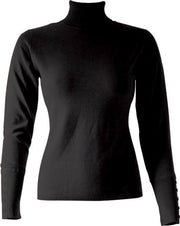 MOOI!  Company - Dames coltrui Renate  - Aansluitend Model - Kleur Zwart - S