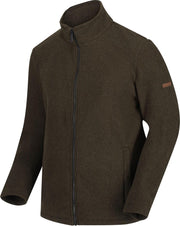 Esdras Fleece met honingraatpatroon en rits over de volle lengte van Regatta voor Heren