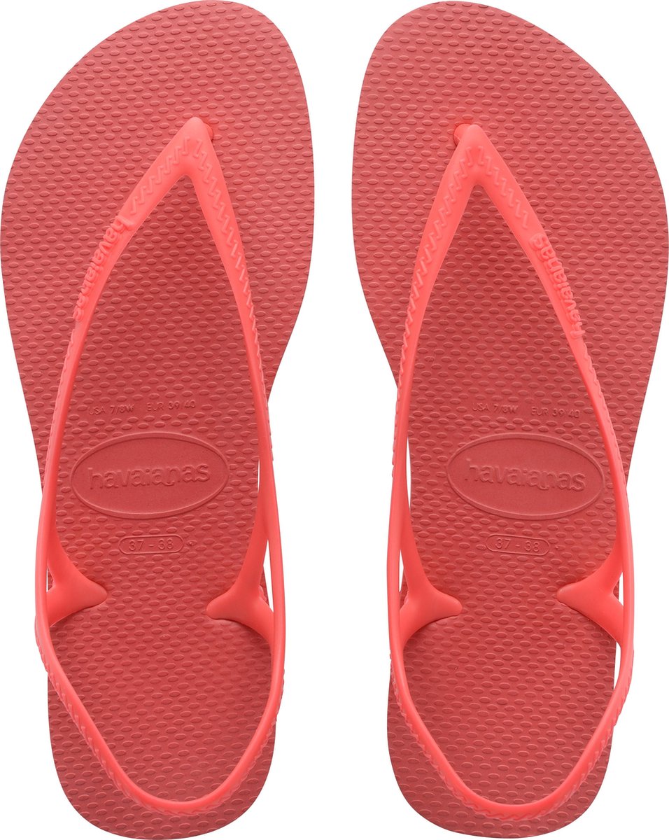 Havaianas Sunny II Dames Slippers - Coral - Maat 41/42